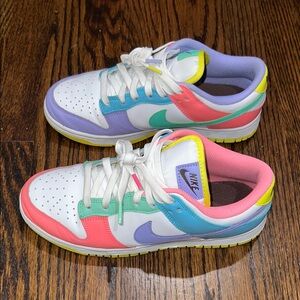 Women’s Nike Pastel ‘Candy’ Dunk Low Sneakers